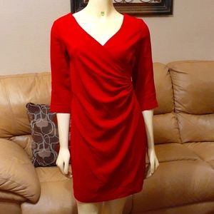 TOP HAT NewYork Vintage Red Dress 4